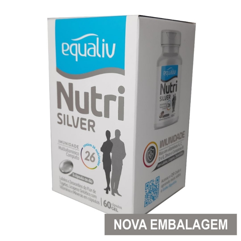 Foto Nutri Silver Equaliv 60 Caps