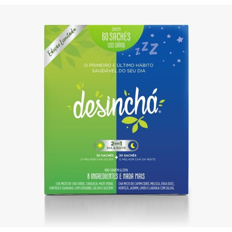 Foto Desinchá Dia + Noite 60 Sachês