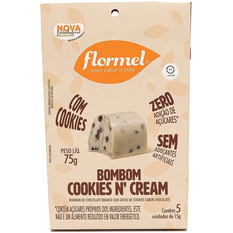 Foto Pouch De Bombom Cookies N'Cream Flormel