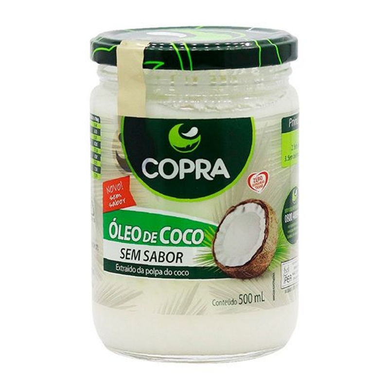Foto Óleo De Coco Sem Sabor Sem Cheiro 500 Ml