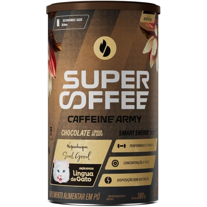 Foto SUPER COFFEE SABOR LINGUA DE GATO