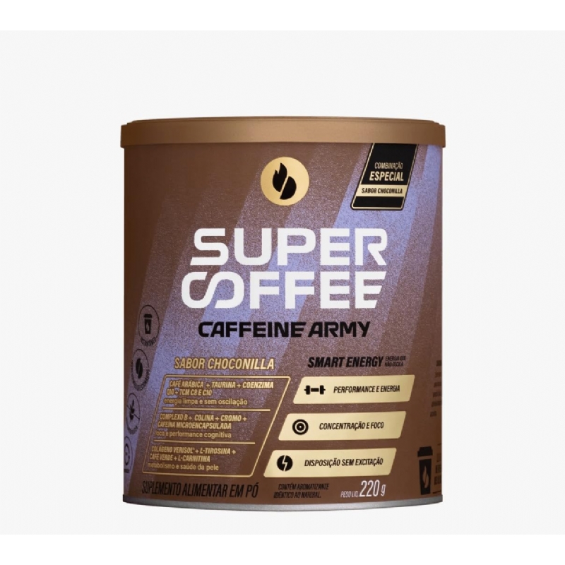 Foto SUPER COFFEE 220G Sabor CHOCONILLA