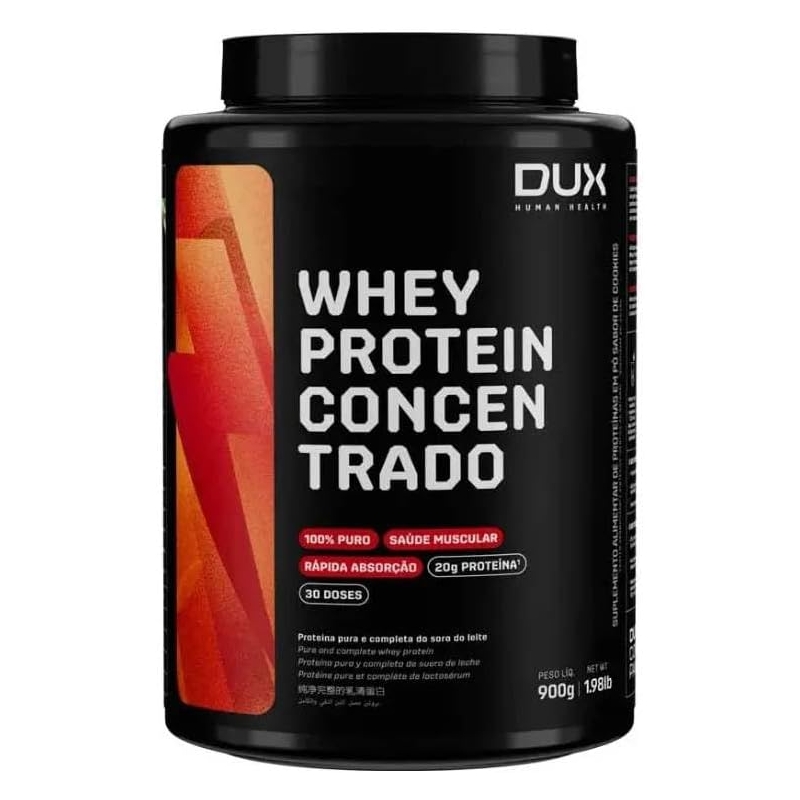 Foto WHEY DUX CONCENTADO 900G CHOCOLATE