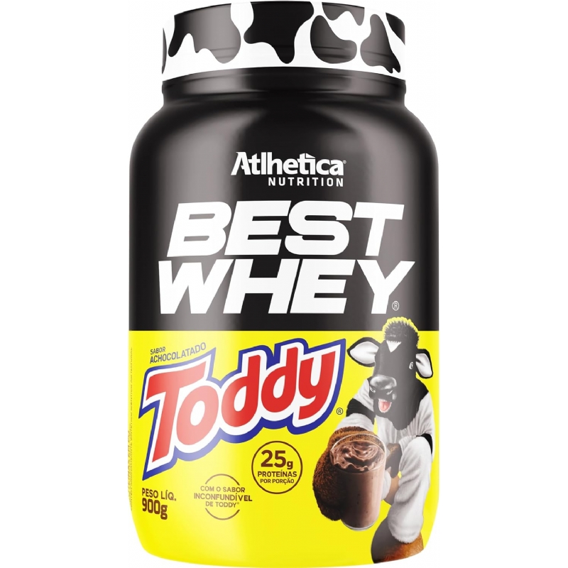 Foto tlhetica Nutrition Best Whey Achocolatado Toddy Athletica Nutrition 900G.