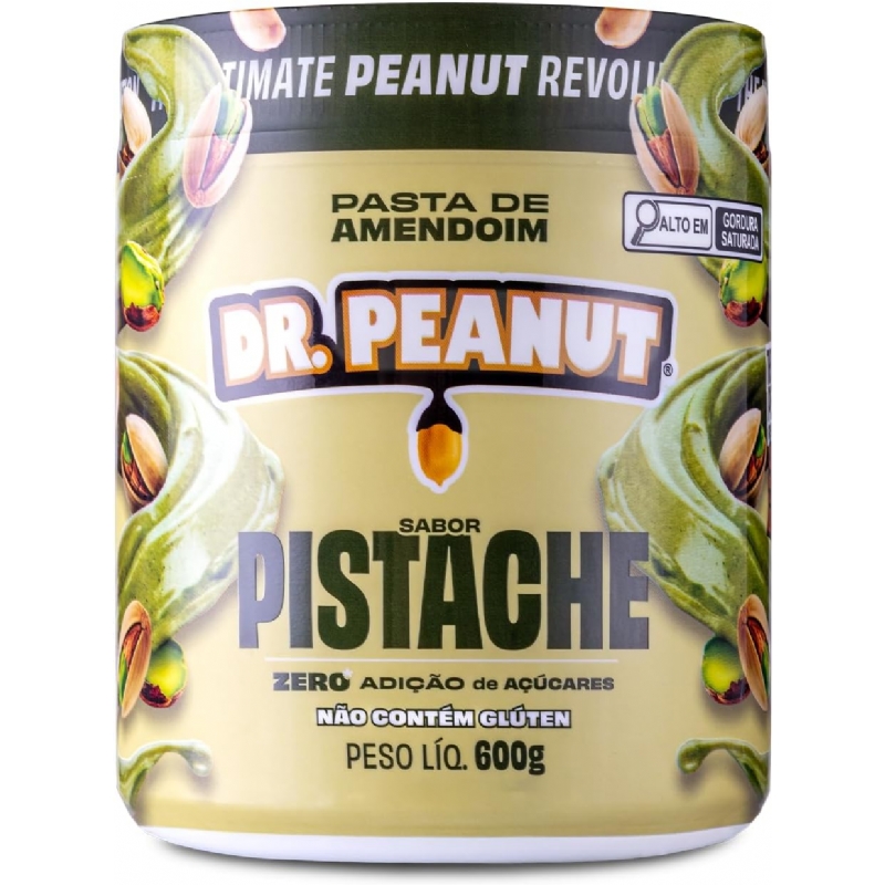 Foto R. PEANUT PASTA DE AMENDOIM PISTACHE 600G COM WHEY PROTEIN
