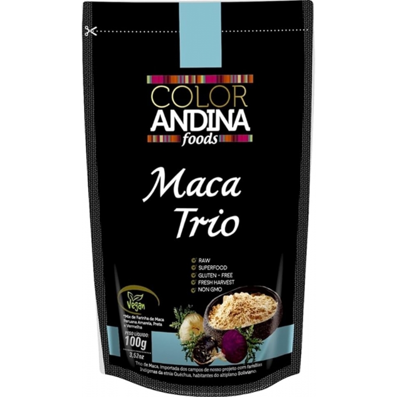 Foto Color Andina Maca Peruana Trio - 100G