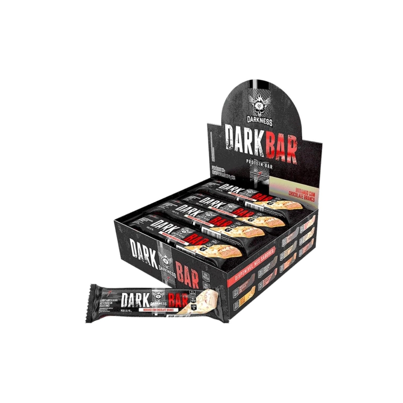 Foto DK DARK BAR MORANGO COM CHOCOLATE BRANCO 8UNDS 720G