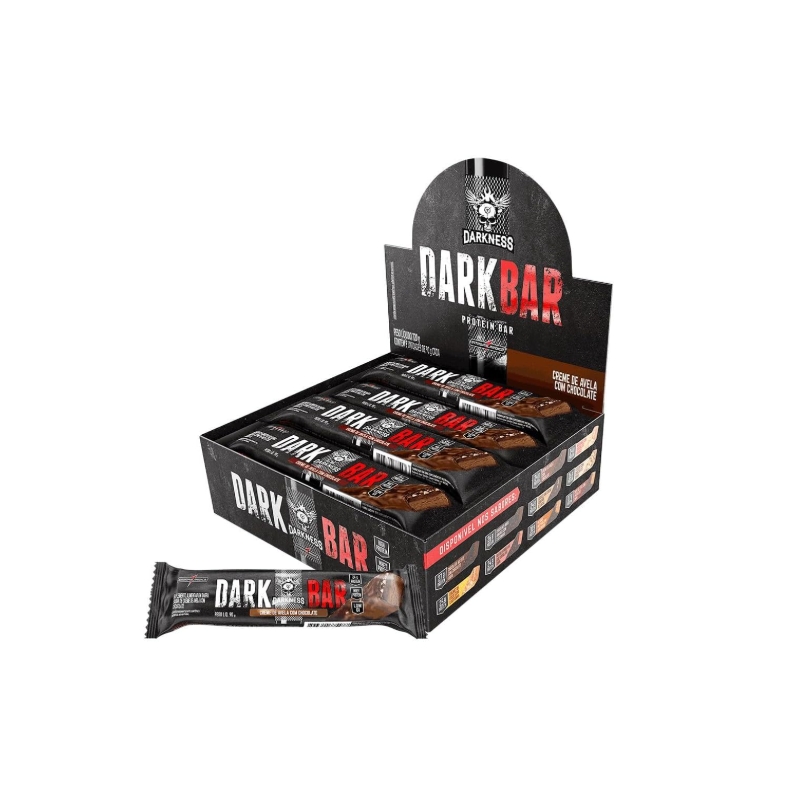 Foto DK DARK BAR CREME DE AVELA COM CHOCOLATE 8 UNDS 720G