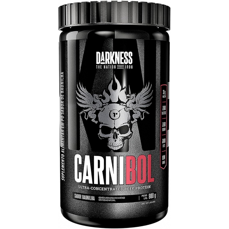 Foto Darkness - Carnibol Sabor Baunilha 900g - Proteína de Carne com ProMyoBlend