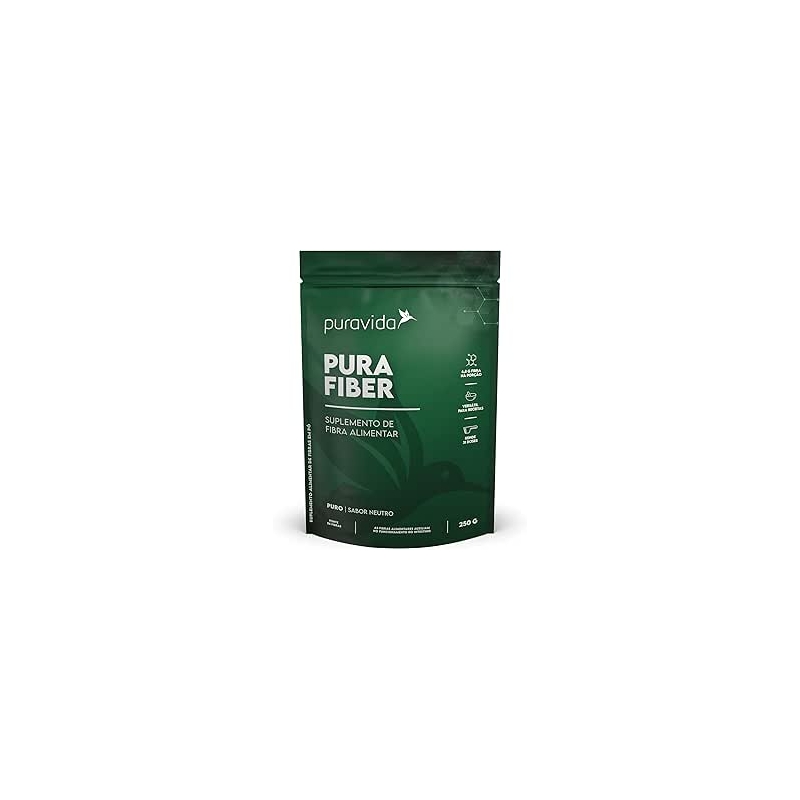 Foto Puravida Suplemento de fibra alimentar Pura Fiber 250G