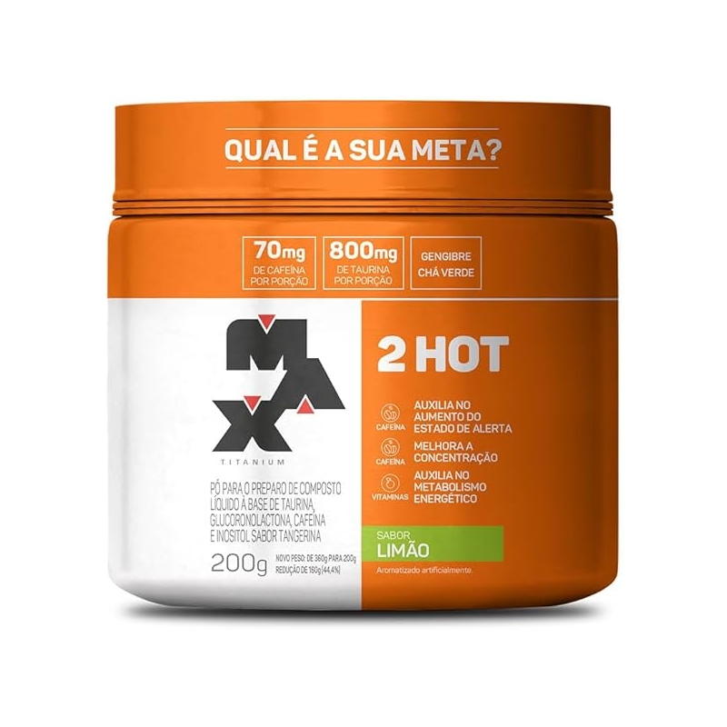 Foto Max Titanium 2Hot - 200G Limão