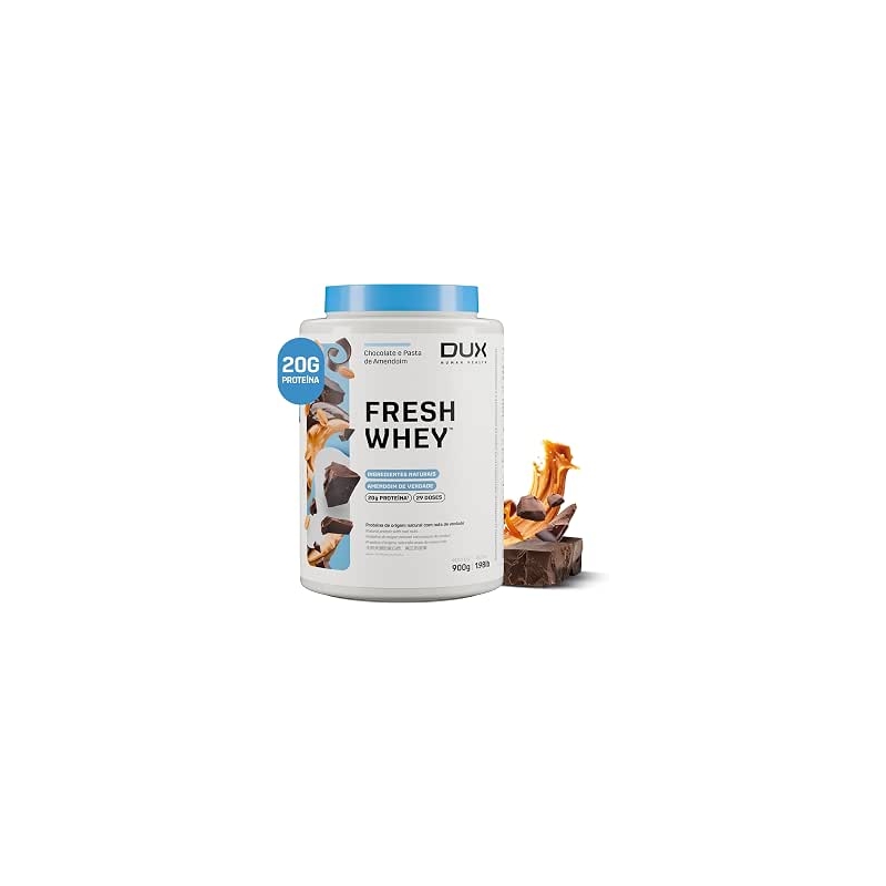 Foto Fresh Whey (900g) - Chocolate e Pasta de Amendoim, Dux Nutrition