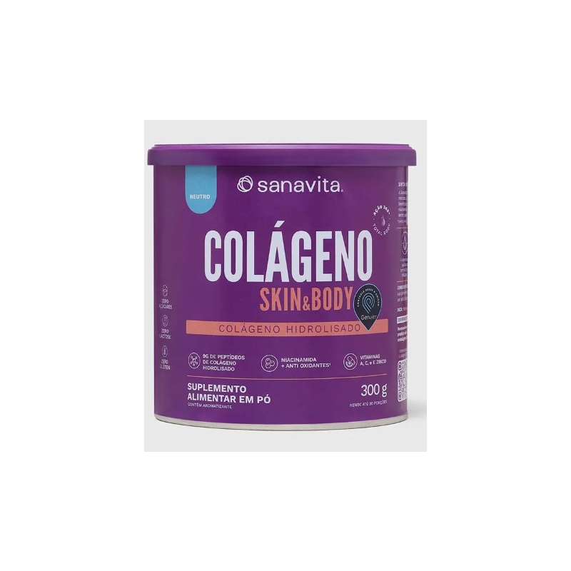 Foto Colágeno Skin - 300G Neutro - Sanavita , 300G