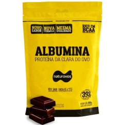 Foto Albumina 500G Refil Chocolate, Naturovos