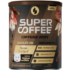 Foto SUPER COFFEE 220G  Sabor LINGUA DE GATO