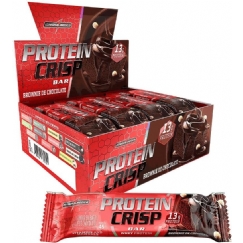 Foto Protein Crisp Bar CAIXA 12 UNIDADES  Brownie de Chocolate - IntegralMédica