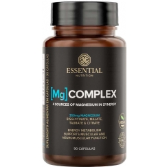 Foto Mg Complex - 4 Tipos de Magnésio - 90 Capsulas - Essential Nutrition