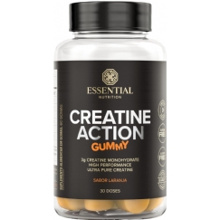 Foto Creatina Creatine Action Gummy sabor Laranja - Essential Nutrition