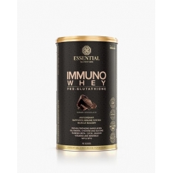 Foto Essential Nutrition - Immuno Whey Chocolate Lata 465g 15 doses