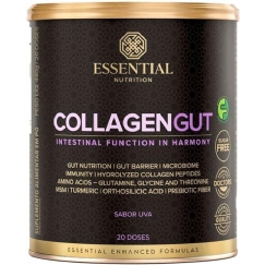 Foto Collagen Gut 440g Uva Essential Nutrition Colágeno em Pó Sabor Uva
