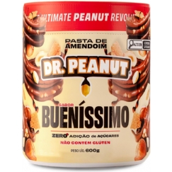 Foto DR. Peanut Pasta de Amendoim Bueníssimo 600G - Com Whey Protein
