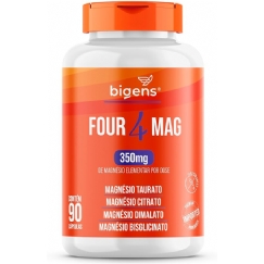 Foto Four Mag 350mg - 90 Cápsulas - Bigens