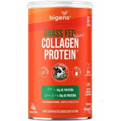 Foto Bigens Grass Fed Balance Collagen Protein, Gado de Pasto, Colágeno Zero Lactose e Caseína