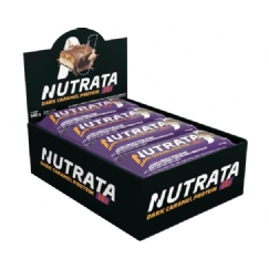 Foto Nutrata Caramel Protein Display (12 unid. 45g), Dark Caramel, Nutrata