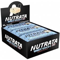 Foto NUTRATA WHEY GREGO 40G DISPLAY C/ 12 BARRAS - COOKIES & CREAM