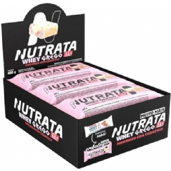 Foto Whey Grego Bar Morango C/Chantilly Display 12 Unidades 480g