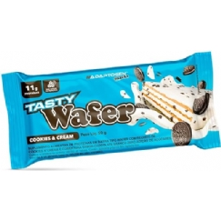 Foto Tasty Wafer Sabor Cookies and Cream 50g CX12 - Adaptogen Science