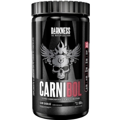 Foto DARKNESS Carnibol Proteína Ultra Concentrada de Carne em Pó Sabor Chocolate - Complemento Proteico de Alto Rendimento - Ganho de Massa Muscular e Aumento de Força - Pote 900g