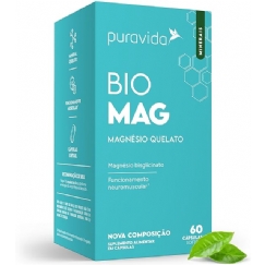 Foto Puravida Suplemento alimentar Biomag 60 cápsulas