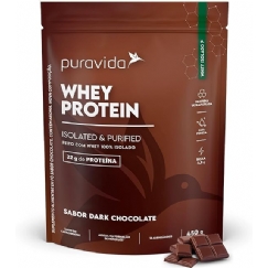 Foto Puravida Proteínas Whey Protein Isolado Dark Chocolate 450g