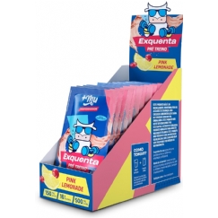 Foto +Mu Pré Treino Exquenta Sabor Pink Lemonade - Display com 15 sachês - 300g